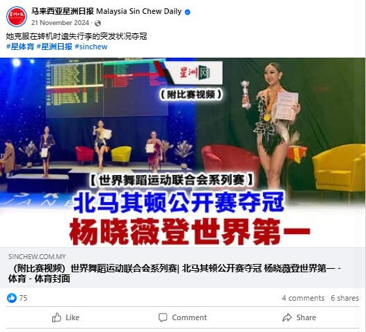 Sin Chew (Facebook)