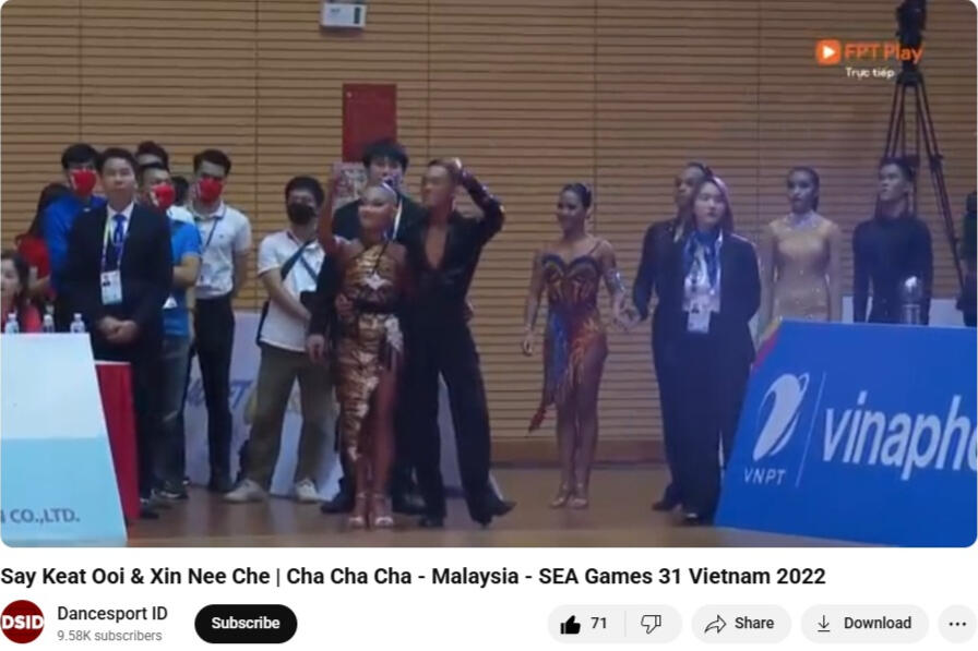 Dancesport ID (Youtube)