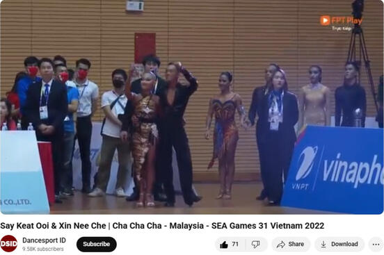 Dancesport ID (Youtube)