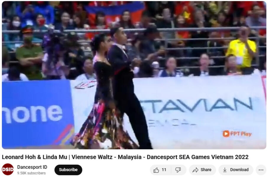 Dancesport ID (Youtube)