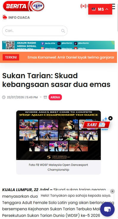Berita RTM